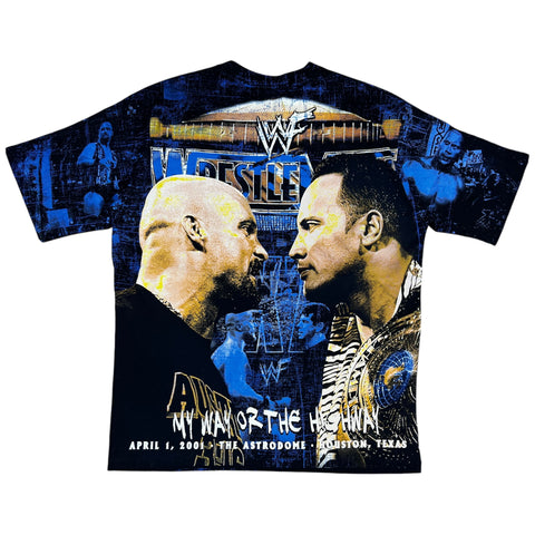 WRESTLEMANIA 17 AUSTIN VS ROCK(L&3XL)