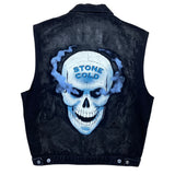 1998 STONE COLD JEAN JACKET SKULL (XL)