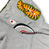 BAPE SHORT SLEEVE FULL ZIP HOODIE (XXL)