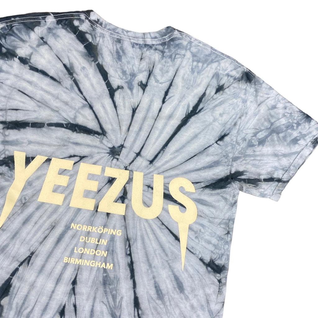 yeezus tie dye shirt
