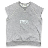 GREY YEEZUS CUT OFF SWEATER (L&M)