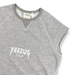 GREY YEEZUS CUT OFF SWEATER (L&M)