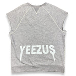 GREY YEEZUS CUT OFF SWEATER (L&M)