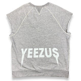 GREY YEEZUS CUT OFF SWEATER (L&M)