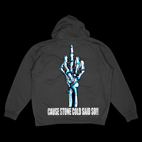 STONE COLD STEVE MIDDLE FINGER HOODIE