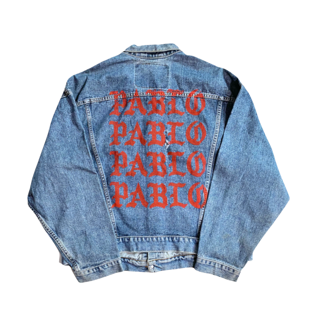 Life of sales pablo denim jacket