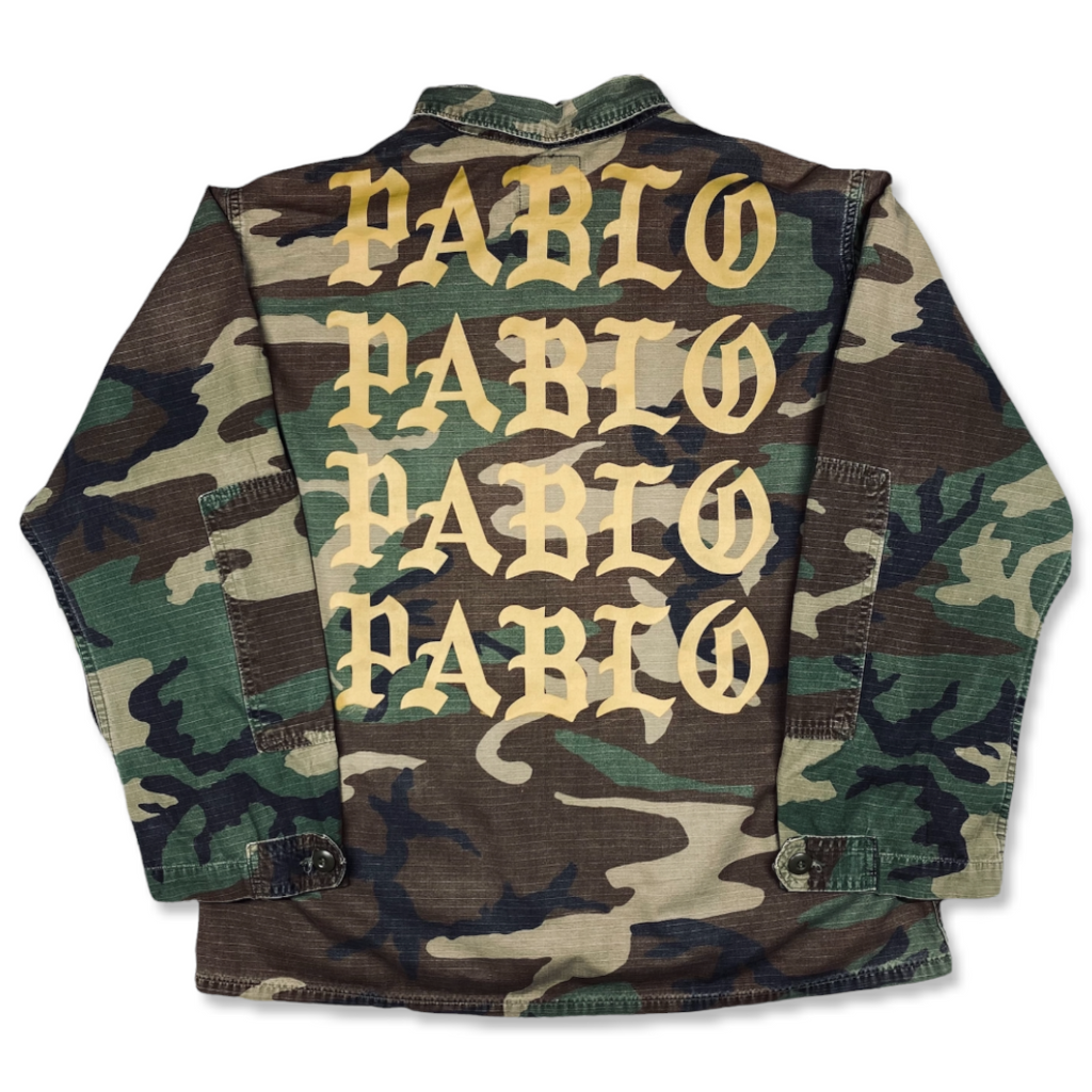 KANYE WEST M PABLO VINTAGE MILITARY JACKET Breaking Grail