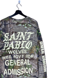 SAINT PABLO TOUR CAMO LONG SLEEVE (MULTIPLE)