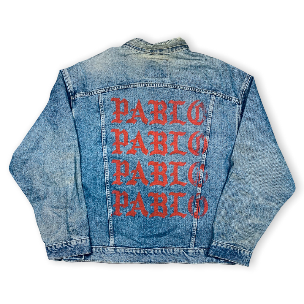 Pablo jean jacket sales kanye