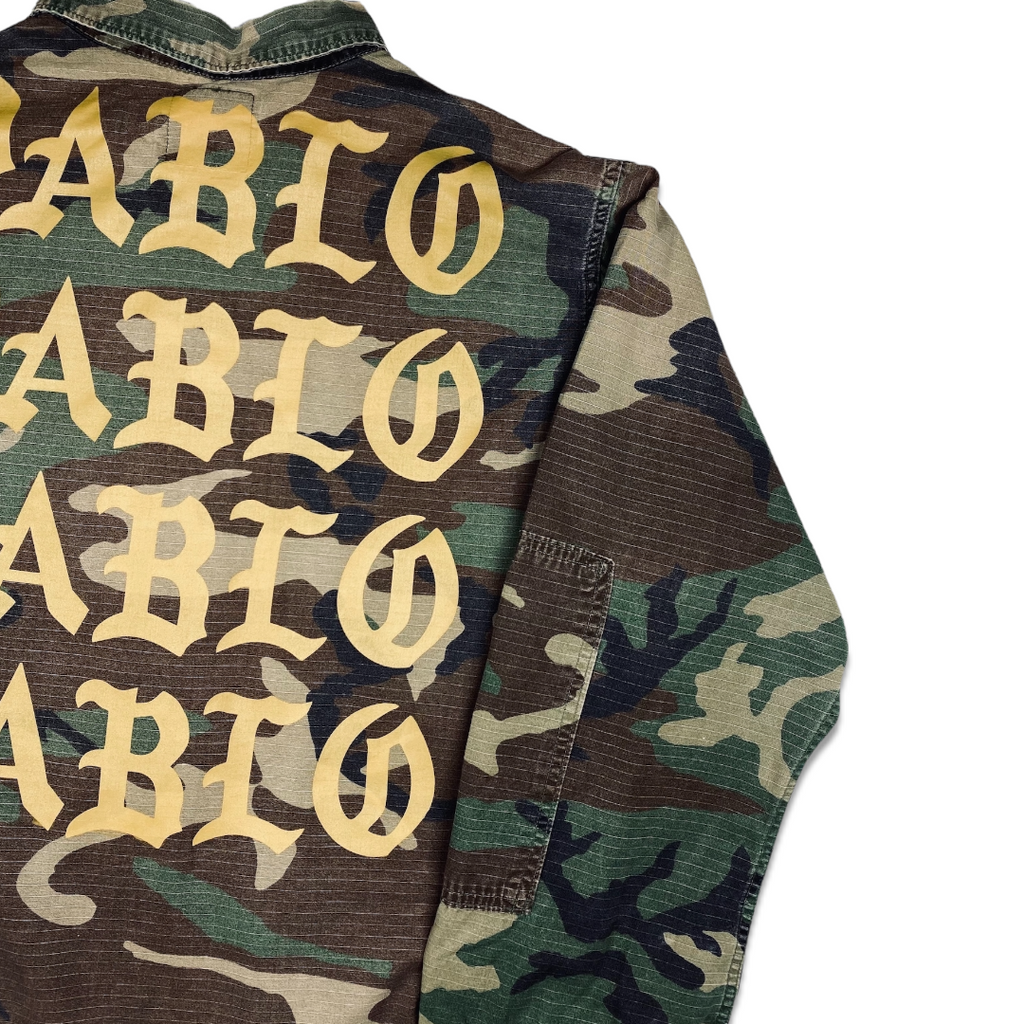 Life of hotsell pablo camo jacket