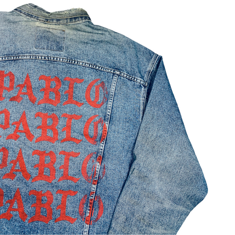 Life of pablo denim jacket online