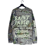 SAINT PABLO TOUR CAMO LONG SLEEVE (MULTIPLE)